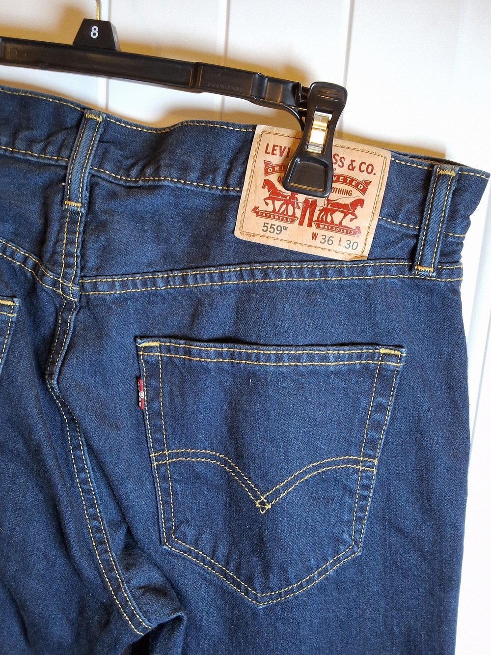 Levi's Dark Blue Relaxed Fit Jeans